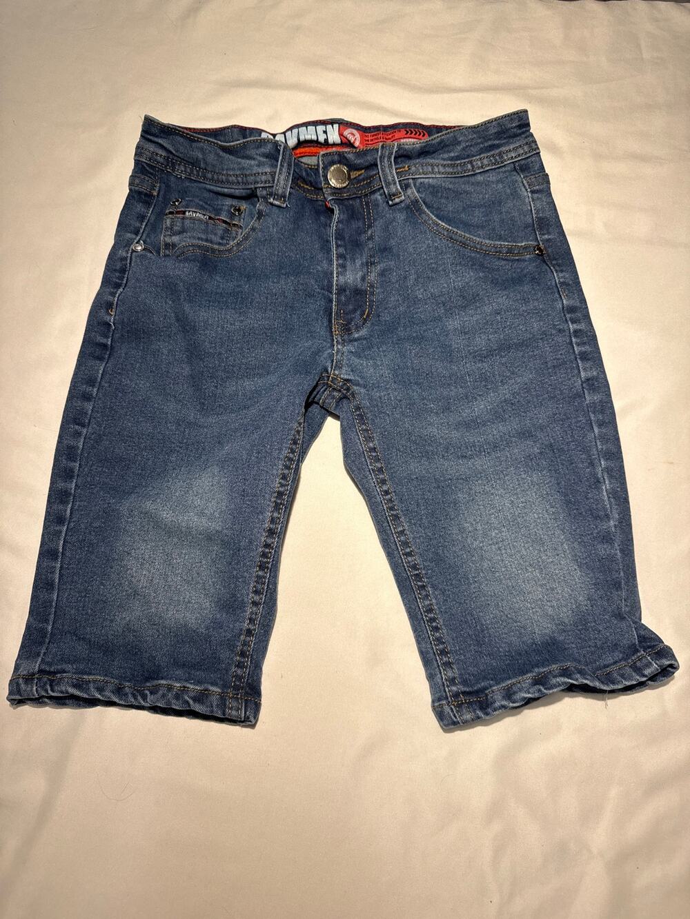 Ravmen Denim Industry Limited Edition  Size 29 Bermuda Jean Shorts Blue